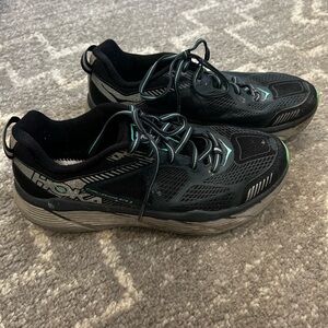 HOKA ONE ONE CHALLENGER ATR 3 WOMENS TRAIL RUNNING SNEAKERS BLACK 8.5